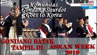 Woww, Kereennn!!! Tortor dan Gondang Batak mewakili Indonesia di PENTAS DUNIA