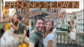 A Day In Venice! Gondola Ride, Photoshoot, Wine Tasting, City Tour // EFUB Ultimate Italy Vlog 2