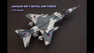 SEPECAT JAGUAR GR.1 ROYAL AIR FORCE 1:72 ITALERI Full Video Build