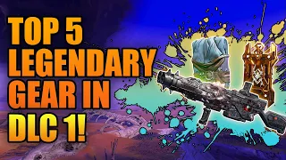 Top 5 Legendaries in DLC 1 - Best Gear in Coiled Captors! // Tiny Tina's Wonderlands