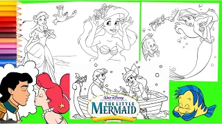 Disney The Little Mermaid Coloring Pages - Princess Ariel Coloring pages for kids
