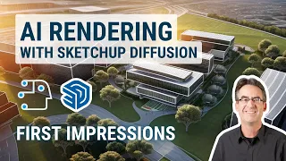 AI Rendering with SketchUp Diffusion - First Impressions