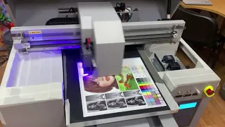 УФ принтер FS-4060 XP600 с двумя печатающими головкой Epson XP600 (DX11)