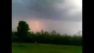 Evening thunderstorm