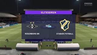 ⚽ Rosenborg vs Stabæk ⚽ | Eliteserien (30/05/2021) | Fifa 21