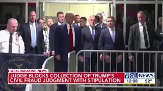 NY Appeals Court Blocks Trump's Collection; Reduced to $175M in 10 days