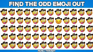 Find The Odd Emoji Out | Emoji Challenge | Find The Difference | how good are your eyes | odd one