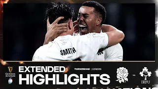 ENGLAND BEAT IRELAND 😮 | EXTENDED HIGHLIGHTS | ENGLAND V IRELAND | 2024 MEN'S GUINNESS SIX NATIONS