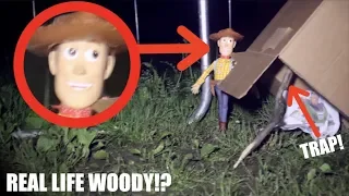 CAPTURING WOODY IN REAL LIFE! *Toy Story 4 IRL!*