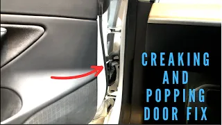 DIY Fix for creaking/popping/squeaking Tesla door.