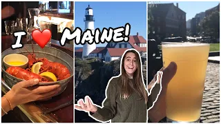 How to Spend a Day in PORTLAND, MAINE | Travel Vlog