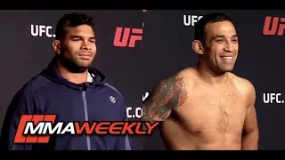 UFC 213 Official Weigh-in: Alistair Overeem vs Fabricio Werdum