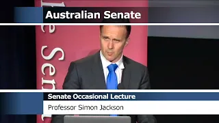 Senate Occasional Lecture - Professor Simon Jackman (2017)