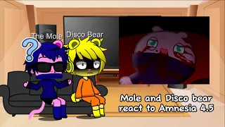 Mole and Disco Bear react to Amnesia 4.5