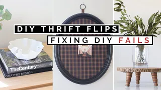 *HIGH END* THRIFT STORE TRANSFORMATIONS | TRASH TO TREASURE | THRIFTED UPCYCLE