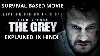 The Grey (2011) Explained In Hindi |Survival | Liam Neeson | AVI MOVIE DIARIES