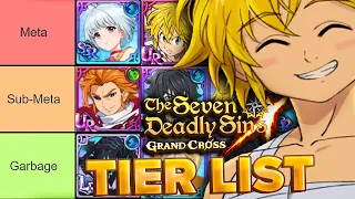 BEST Heroes TIER LIST (Pre-Anniversary Edition) | Seven Deadly Sins: Grand Cross