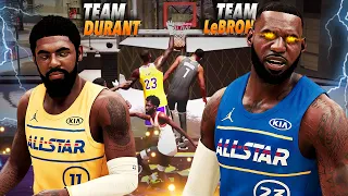 All-Star Game Team LeBron vs Team Durant (Kyrie) NBA 2K21 Park Event