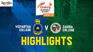 HIGHLIGHTS | Vidyartha College vs Zahira College - Dialog Schools Rugby League 2023