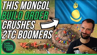 Mongol Build Order to CRUSH Greedy TC Boomers