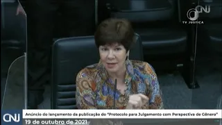 📺 JJ1 - CNJ lança o protocolo para julgamento com perspectiva de gênero 2021