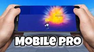 I played BLADE BALL on MOBILE for the FIRST TIME and became a PRO… (Roblox Blade Ball)