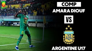Amara Diouf vs Argentine U17