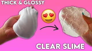 CLEAR SLIME & THICK SLIME TUTORIAL! *FOOL PROOF* |TRILLSLIME