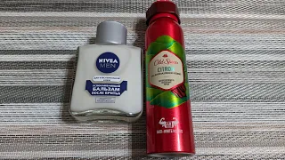 Old Spice CITRON антиперспирант дезодорант, Nivea man для чувствительной кожи бальзам после бритья