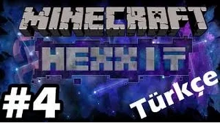 Minecraft Hexxit 4. Bölüm #Çok Güçlü Boss Kesmeyi Denedik