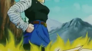 Android 18 Breaks Vegeta's Right Arm - Dragon Ball Z