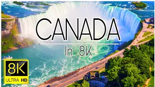 Canada in 8K ULTRA HD HDR - 2nd Largest country in the world (60 FPS) Canada in 2021