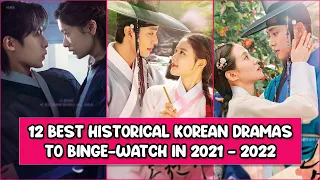 12 Best Historical Korean Dramas To Binge-Watch In 2021 - 2022