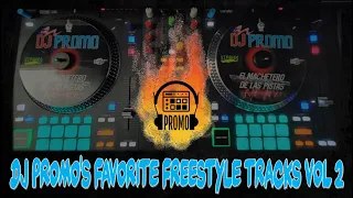 DJ PROMO'S FAVORITE FREESTYLE TRACKS - VOL 2!!! | Latin Freestyle | New York I L'Amore I Club Music