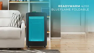 Gas heater ReadyWarm 4200 BlueFlame Foldable Heating