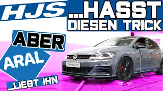 Golf 7 GTI TCR Tuning: Stage 1 bis 3 | HJS DOWNPIPE vs. 102 OKTAN?!