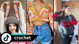 TIKTOK CROCHET AND KNITTING COMPILATION #186