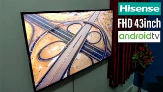 Hisense FullHD Smart LED TV 43A56E 2020 Model.