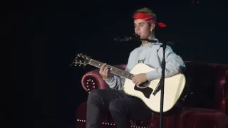 Justin Bieber - Love Yourself, Manchester