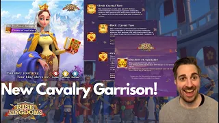 New Cavalry Garrison Leaked!! - Eleanor of Aquitaine First Look - Rise of Kingdoms