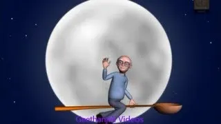 There Was A Man Lived In The Moon - With Lyrics - Nursery Rhymes for Children