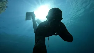 Freediving in Lake Crescent, WA