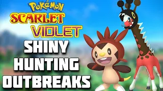LIVE! SHINY HUNTING MASS OUTBREAKS IN POKEMON SCARLET AND VIOLET!