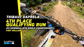 GoPro: Thibaut Daprela 4th Place Qualifying in Fort William | 2023 UCI DHI MTB World Championships