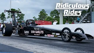 87-Year-Old Attempts 186mph Electric Dragster Record | RIDICULOUS RIDES