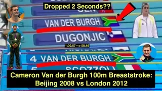 Cameron Van der Burgh: Beijing 2008 vs London 2012