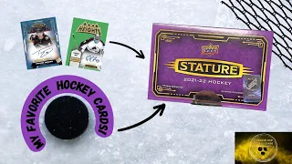 2021-22 Upper Deck Stature Hockey Box! - My Favorite Hockey Cards!