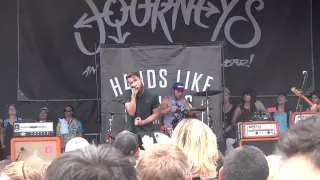 Hands Like Houses - A Tale of Outer Suburbia ( Live ) @ Vans Warped Tour 2015