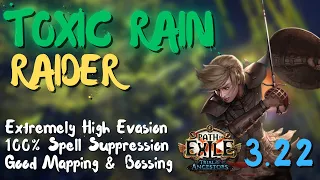 Beginner Friendly Toxic Rain Raider League Starter! - Path of Exile [3.22]