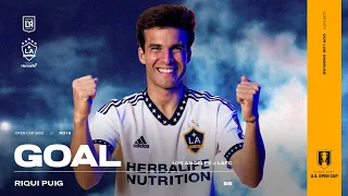 GOAL: Riqui Puig takes it ALL THE WAY and scores against LAFC